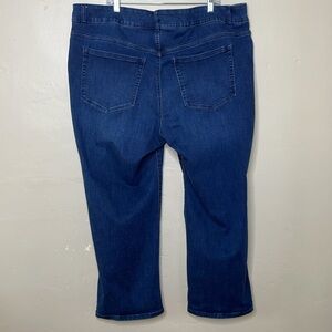 LANE BRYANT Jeans High Rise Straight Tighter Tummy Flex Magic Waistband 26